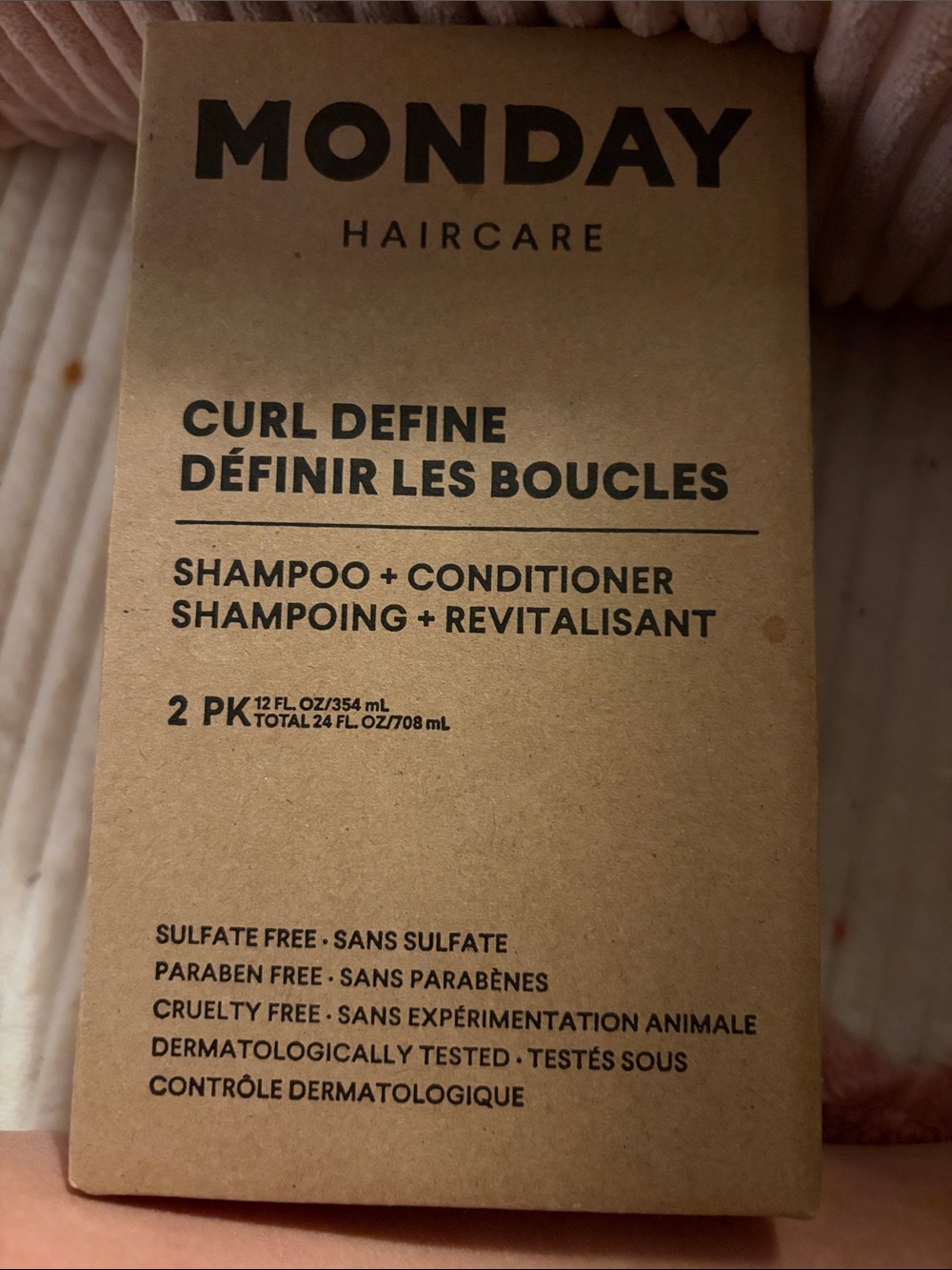 Curl Define Shampoo + Conditioner - 2pk